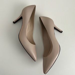 Cole Haan nude heels, never been used, size 9